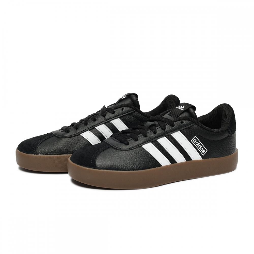 Adidas VL Court 3.0 – Black / White / Gum Sole