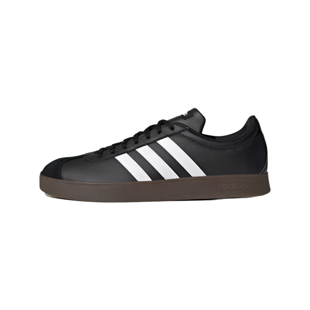 Adidas VL Court 3.0 – Black / White / Gum Sole